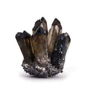 Crafted Quartz Cluster – Smoky Ghost Quartz | www.artisan-gifts.co.uk 1