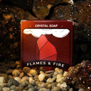 Crystal Elemental Soap – Fire | www.artisan-gifts.co.uk 1