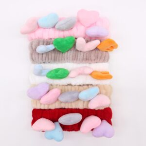 Cute Makeup Headbands – Love & Hearts (assorted) | www.artisan-gifts.co.uk 1