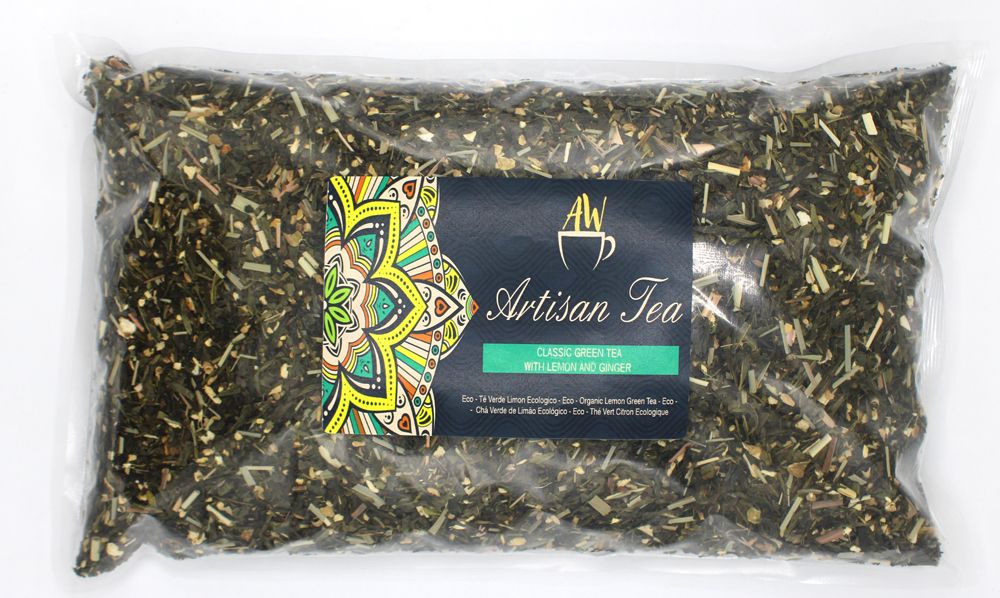 Eco Classic Green Tea with Lemon and Ginger 1Kg | www.artisan-gifts.co.uk 3 Eco Classic Green Tea with Lemon and Ginger 1Kg | www.artisan-gifts.co.uk 2