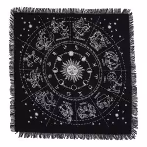 Esoteric Fringed Altar Cloth – Horoscope | www.artisan-gifts.co.uk 1