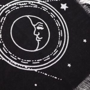 Esoteric Fringed Altar Cloth –  Moon & Sun Chart | www.artisan-gifts.co.uk 1