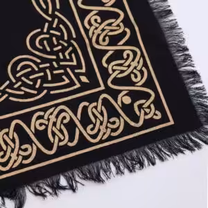 Esoteric Fringed Altar Cloth –  Pentagon | www.artisan-gifts.co.uk 1