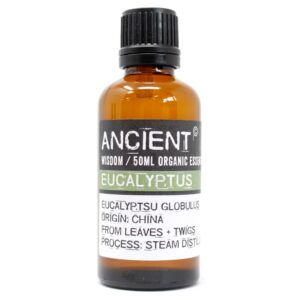 Eucalyptus Organic Essential Oil 50ml | www.artisan-gifts.co.uk