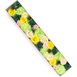 Extra Long Box – Spring Celibrations – Yellow & Greens | www.artisan-gifts.co.uk 1