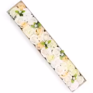 Extra Long Box – Wedding Blessings – White & Ivory | www.artisan-gifts.co.uk 1