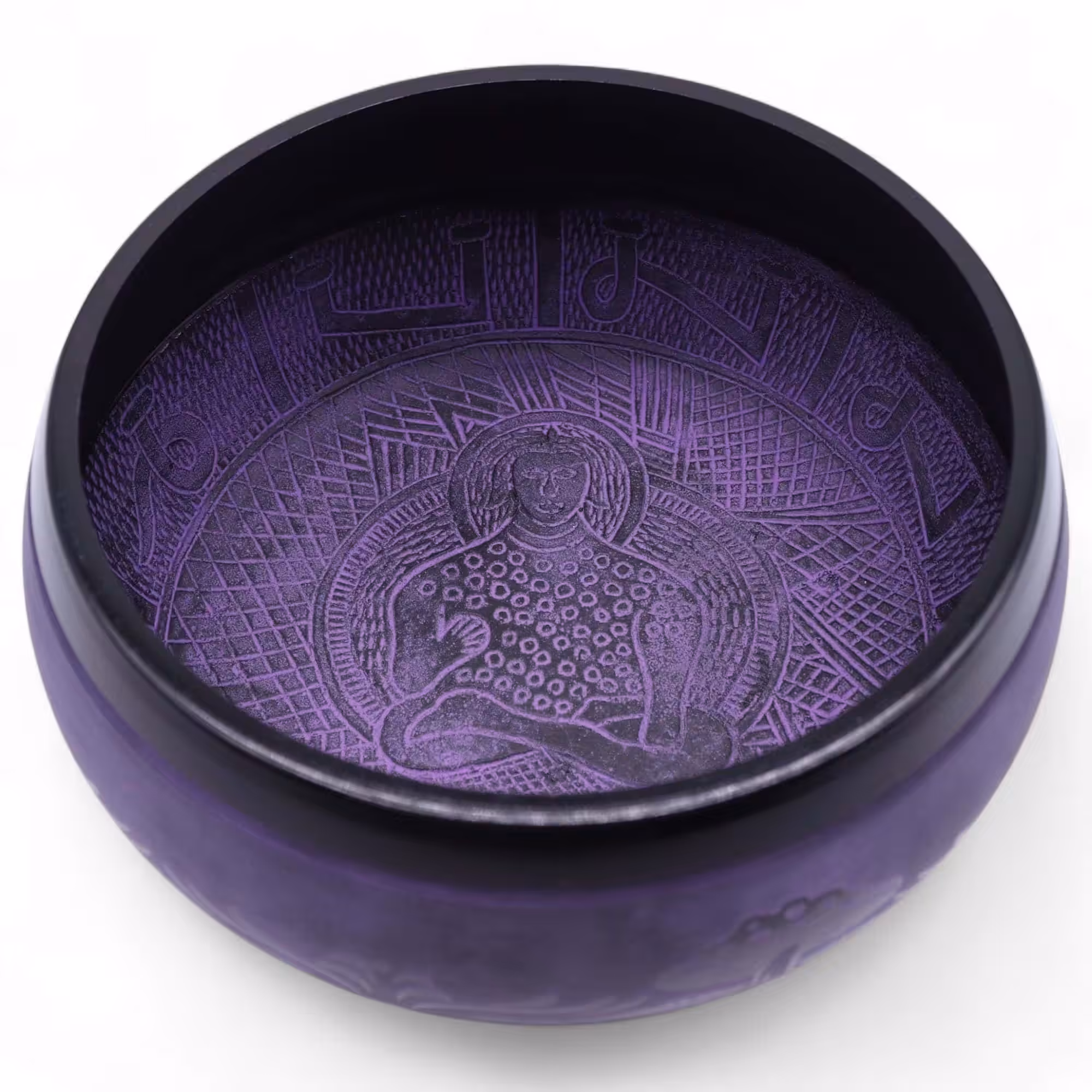 Extra Loud – Mushroom Singing Bowl – Purple Haze (23×10.5cm, 1.3kg) | www.artisan-gifts.co.uk 6 Extra Loud – Mushroom Singing Bowl – Purple Haze (23×10.5cm, 1.3kg) | www.artisan-gifts.co.uk 5