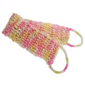 Fat Springy-Stringy Back Scrub – Colours | www.artisan-gifts.co.uk