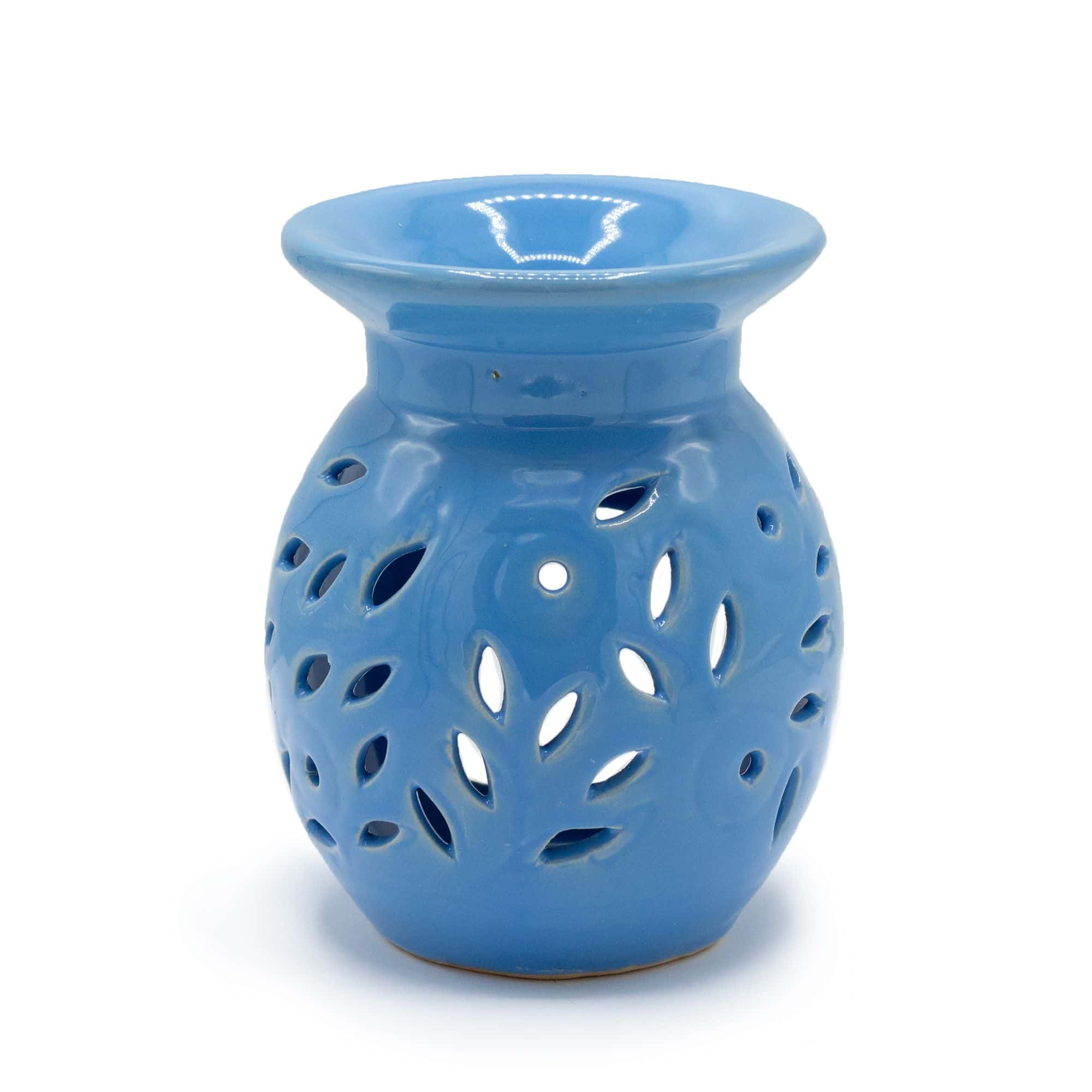 Floral Oil Burner – Blue | www.artisan-gifts.co.uk 2 Floral Oil Burner – Blue | www.artisan-gifts.co.uk 1