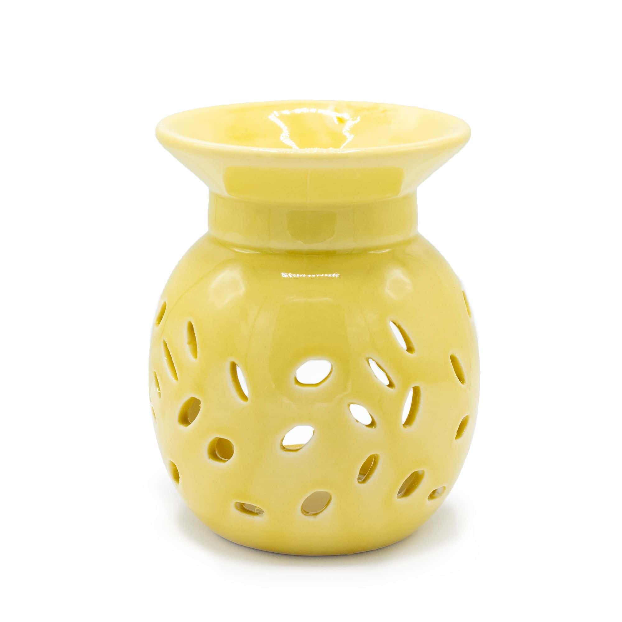 Floral Oil Burner -Yellow | www.artisan-gifts.co.uk 2 Floral Oil Burner -Yellow | www.artisan-gifts.co.uk 1