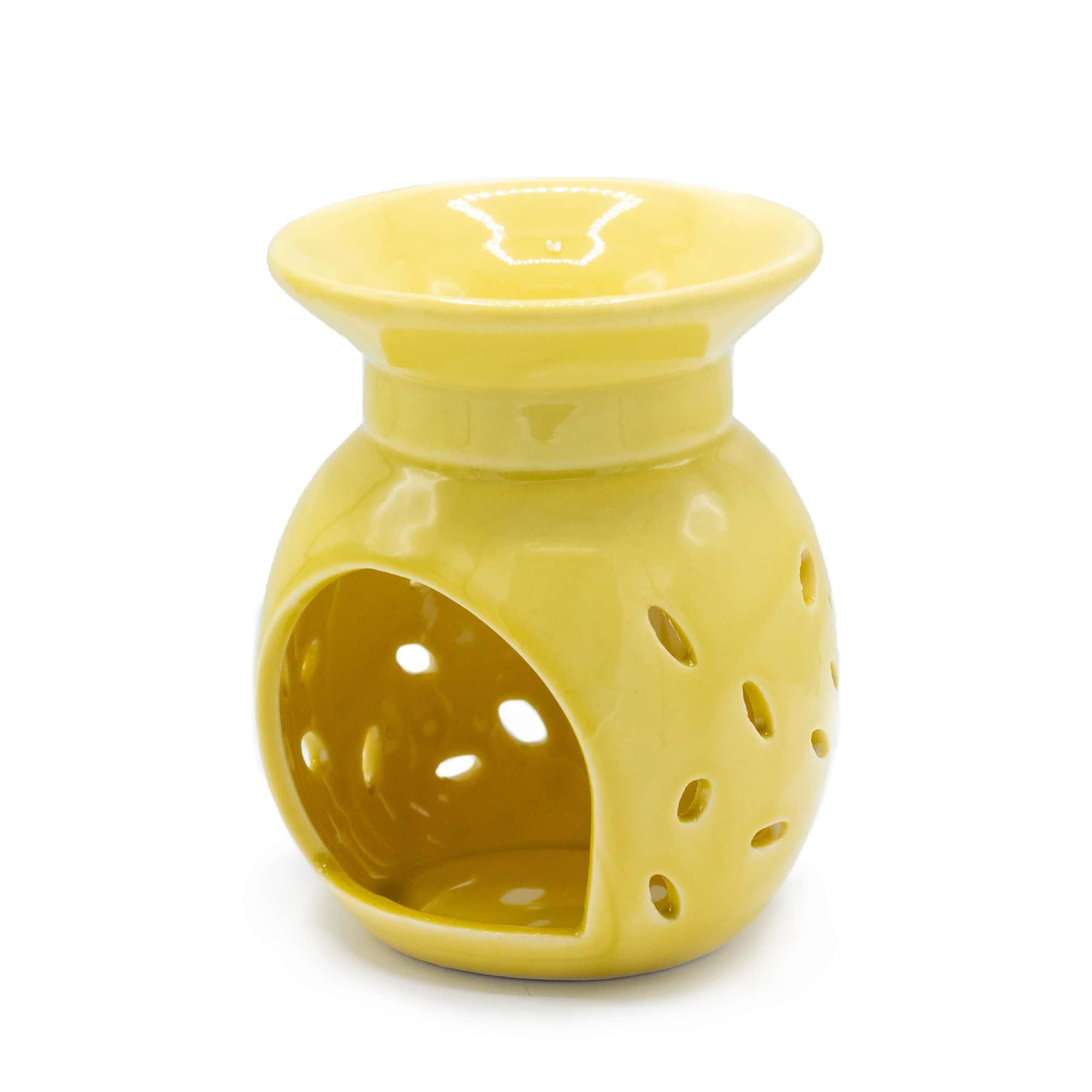 Floral Oil Burner -Yellow | www.artisan-gifts.co.uk 3 Floral Oil Burner -Yellow | www.artisan-gifts.co.uk 2