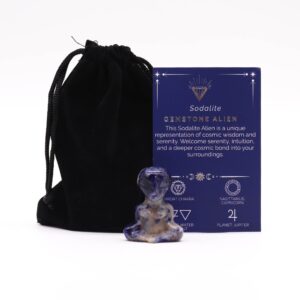Gemstone Alien – Sodalite | www.artisan-gifts.co.uk