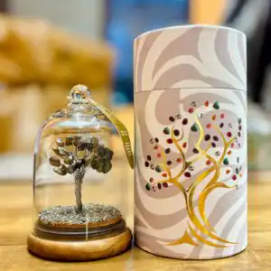 Gemstone Dome Garden – Pyrite – 30 chipstones | www.artisan-gifts.co.uk