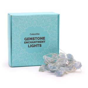 Gemstone Enchantment Lights – Celestite | www.artisan-gifts.co.uk 1