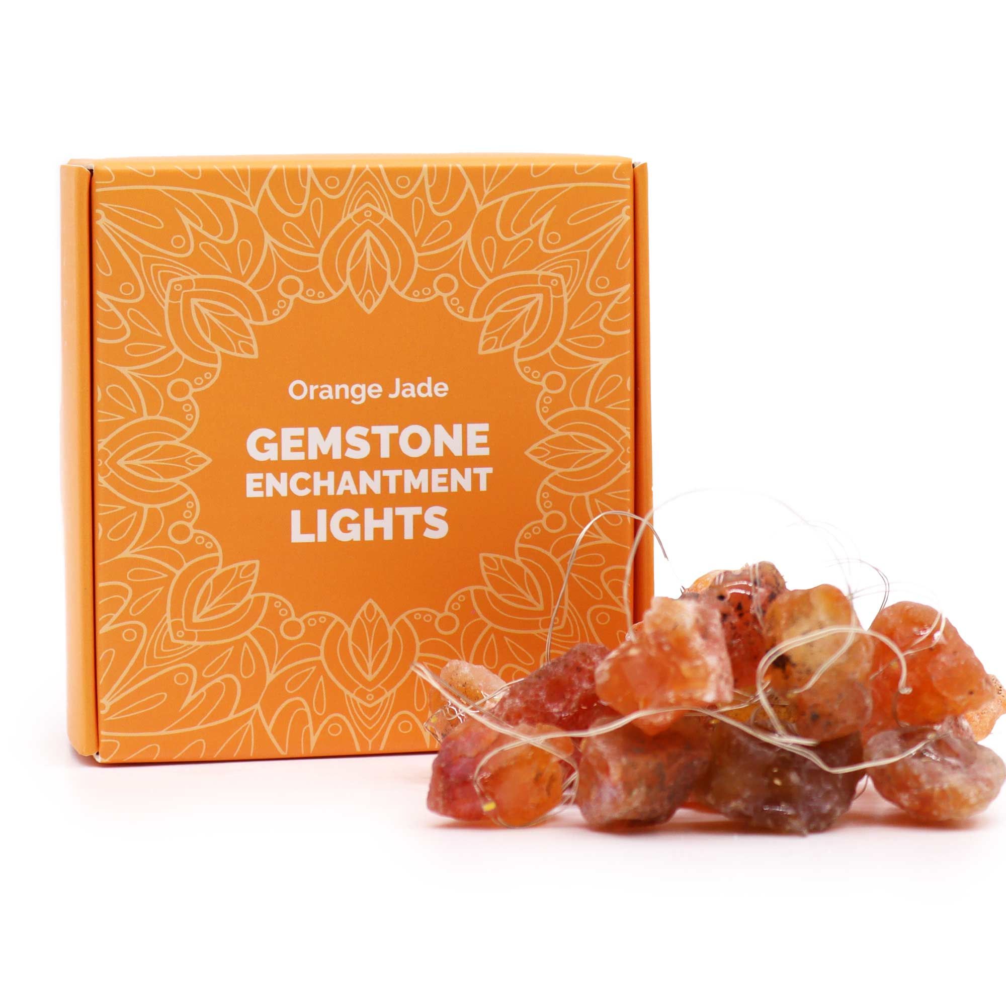 Gemstone Enchantment Lights – Orange Jade | www.artisan-gifts.co.uk 2 Gemstone Enchantment Lights – Orange Jade | www.artisan-gifts.co.uk 1