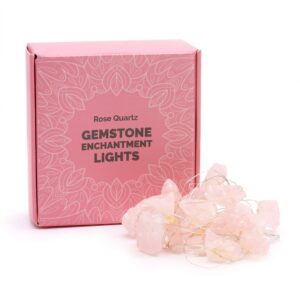 Gemstone Enchantment Lights – Rose Quartz | www.artisan-gifts.co.uk 1