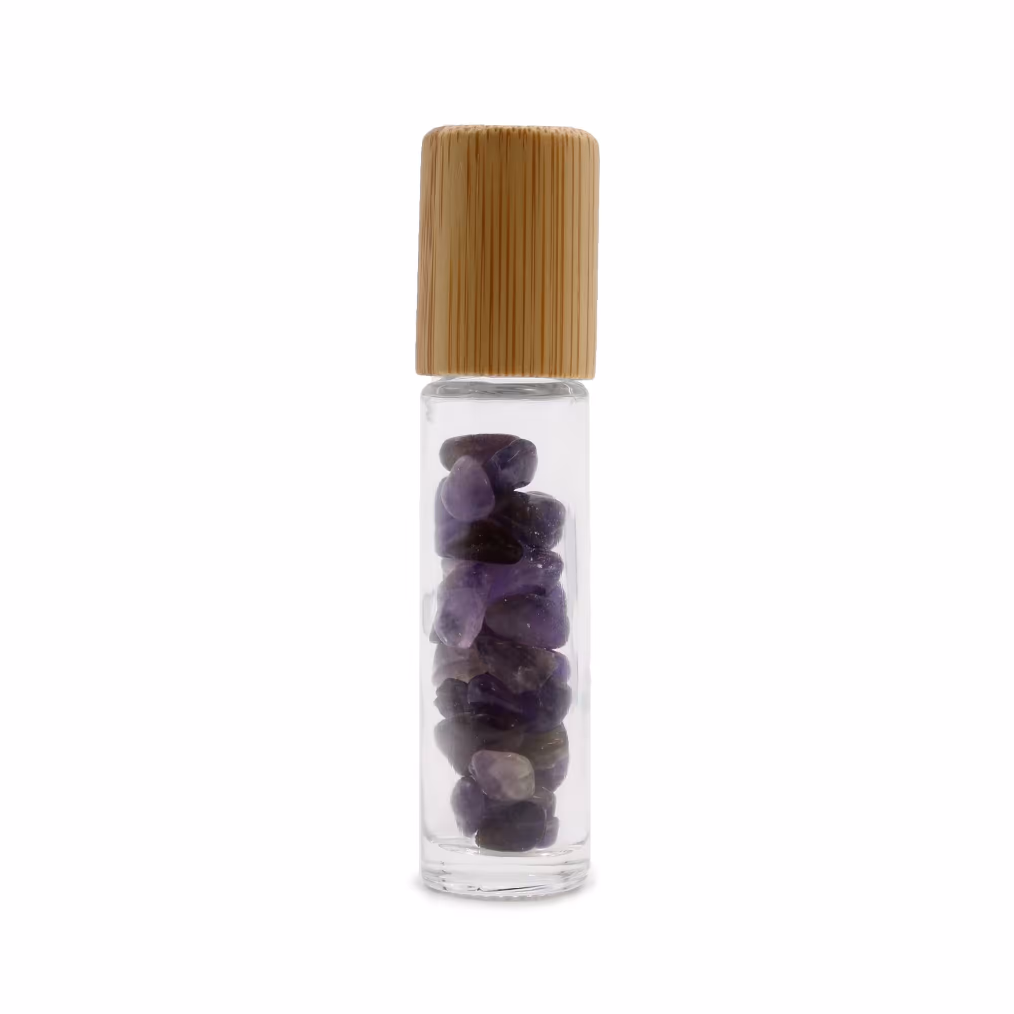Gemstone Essential Oil Roller Bottle – Amethyst – Wooden Cap | www.artisan-gifts.co.uk 4 Gemstone Essential Oil Roller Bottle – Amethyst – Wooden Cap | www.artisan-gifts.co.uk 3