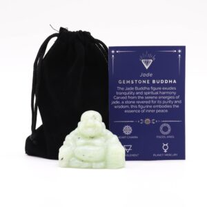 Gemstone Large Buddha – Jade | www.artisan-gifts.co.uk