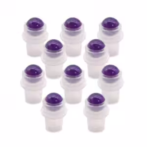 Gemstone Roller Tip for 5ml Bottle – Amethyst | www.artisan-gifts.co.uk 1