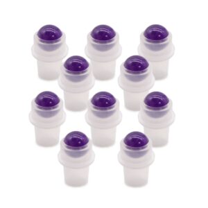 Gemstone Roller Tip for 5ml Bottle – Amethyst | www.artisan-gifts.co.uk 1
