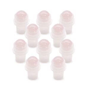 Gemstone Roller Tip for 5ml Bottle – Rose Quartz | www.artisan-gifts.co.uk 1