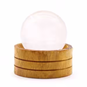 Gemstone Sphere 50mm – Clear Quartz with Stand | www.artisan-gifts.co.uk