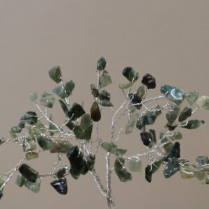 Gemstone Tree with Organite Base – 80 Stone – Moss Agate | www.artisan-gifts.co.uk 1