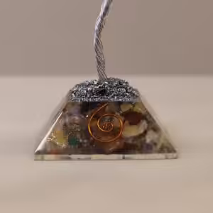 Gemstone Tree with Organite Base – 80 Stone – Multi | www.artisan-gifts.co.uk 1