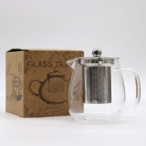 Glass Infuser Teapot – Contemporary – 550ml | www.artisan-gifts.co.uk 1