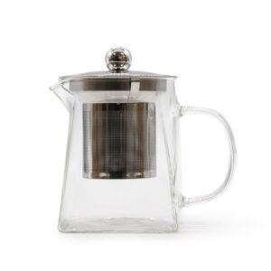 Glass Infuser Teapot – Tower Shape – 350ml | www.artisan-gifts.co.uk 1