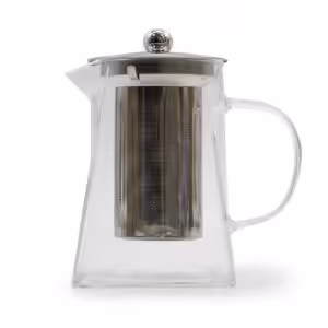Glass Infuser Teapot – Tower Shape – 780ml | www.artisan-gifts.co.uk 1