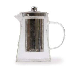 Glass Infuser Teapot – Tower Shape – 780ml | www.artisan-gifts.co.uk 1