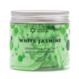 Gooseberry & White Tea Whipped Soap 120g | www.artisan-gifts.co.uk 1