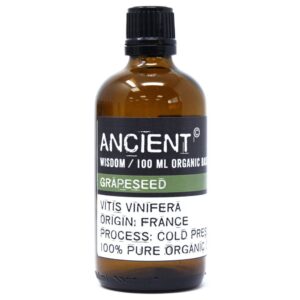 Grapeseed Organic Base Oil – 100ml | www.artisan-gifts.co.uk 1