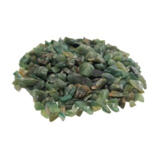 Green Avenurine Gemstone Chips Bulk – 1KG | www.artisan-gifts.co.uk 1