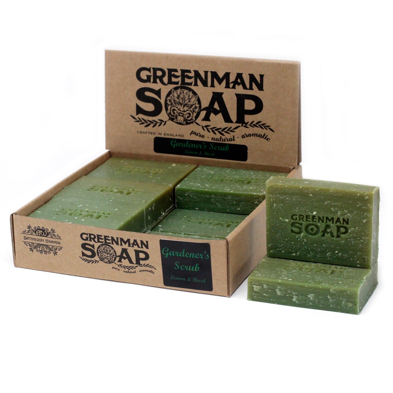 Greenman Soap Slice 100g – Gardener’s Scrub | www.artisan-gifts.co.uk 4 Greenman Soap Slice 100g – Gardener’s Scrub | www.artisan-gifts.co.uk 3