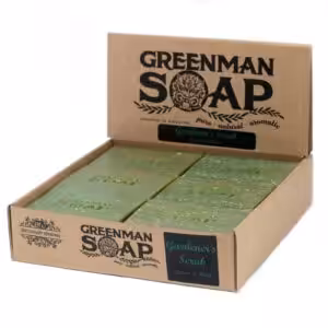 Greenman Soap Slice 100g – Gardener’s Scrub | www.artisan-gifts.co.uk 1