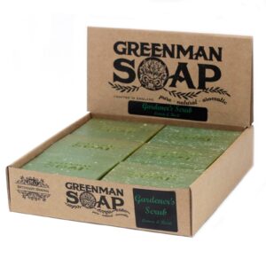 Greenman Soap Slice 100g – Gardener’s Scrub | www.artisan-gifts.co.uk 1