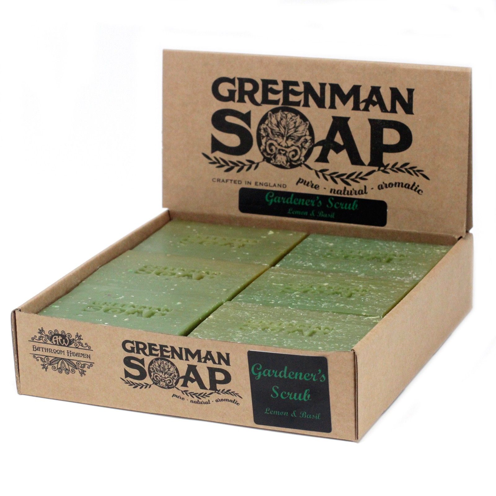 Greenman Soap Slice 100g – Gardener’s Scrub | www.artisan-gifts.co.uk 2 Greenman Soap Slice 100g – Gardener’s Scrub | www.artisan-gifts.co.uk 1