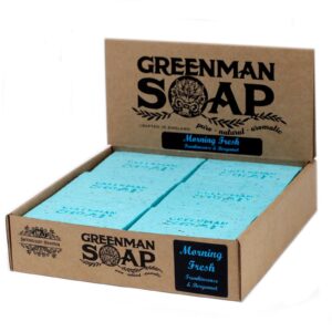 Greenman Soap Slice 100g – Morning Fresh | www.artisan-gifts.co.uk 1