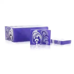 Handcrafted  Soap Loaf  1.2kg  – Lavender | www.artisan-gifts.co.uk 1