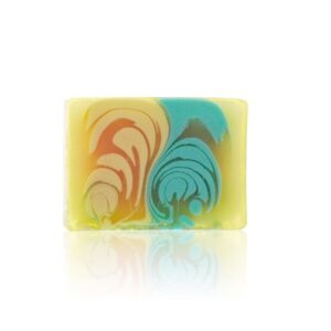 Handcrafted Soap Slice  100g  – Melon | www.artisan-gifts.co.uk 1
