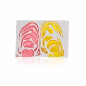 Handcrafted Soap Slice  100g  – Orchid | www.artisan-gifts.co.uk 1