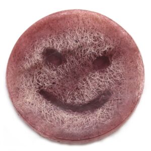 Happy Scrub Soap – Purple Grape | www.artisan-gifts.co.uk 1