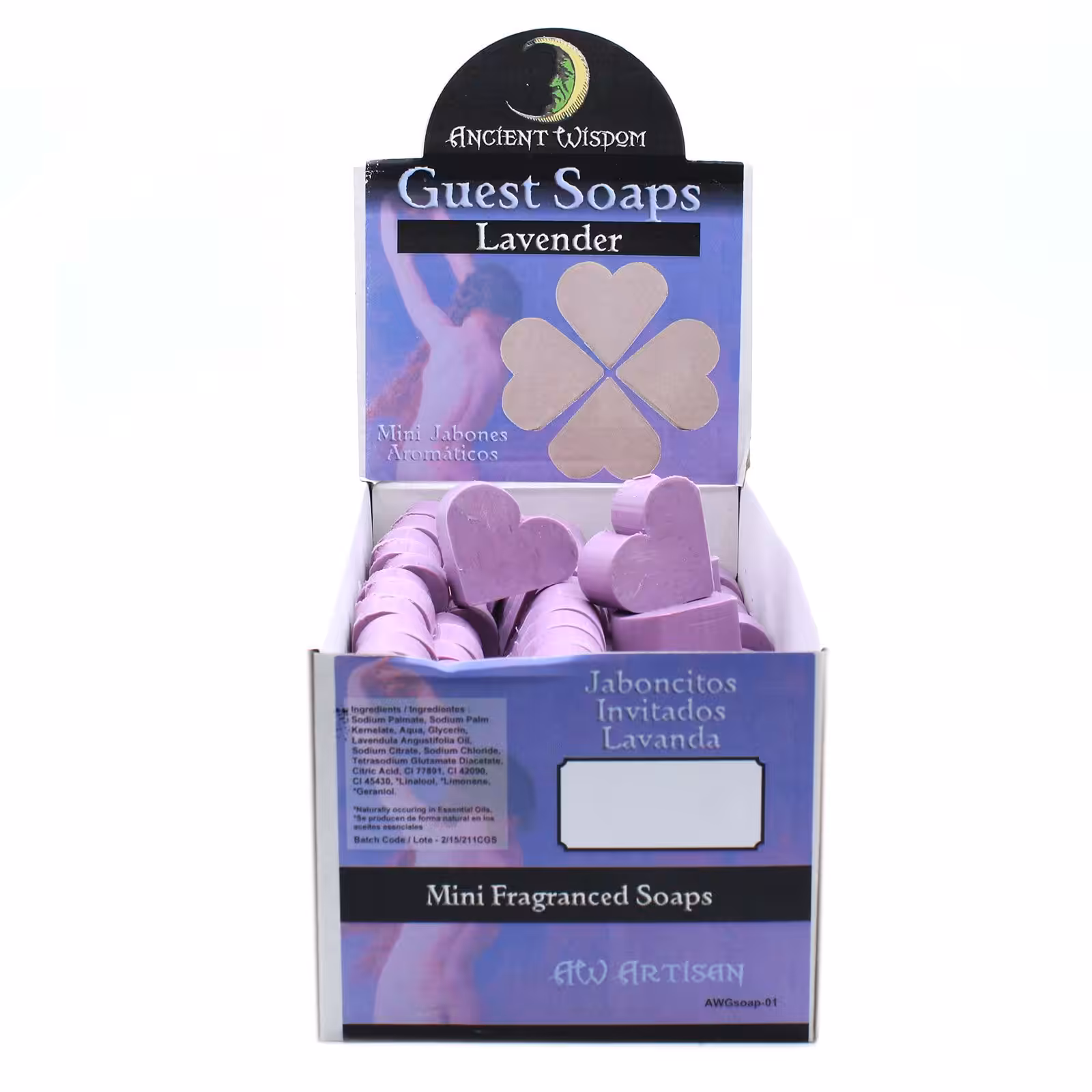 Heart Guest Soap – Lavender | www.artisan-gifts.co.uk 4 Heart Guest Soap – Lavender | www.artisan-gifts.co.uk 3