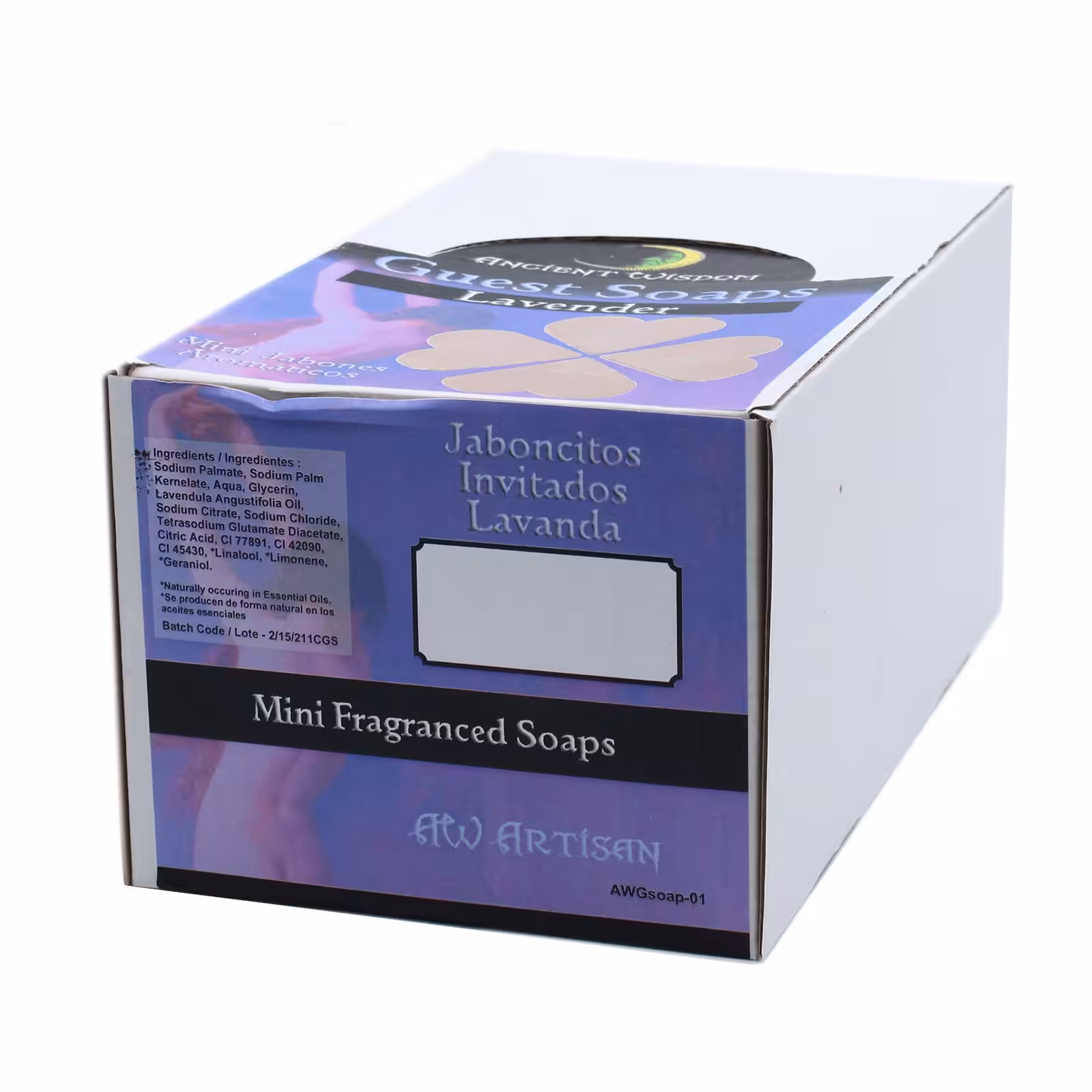 Heart Guest Soap – Lavender | www.artisan-gifts.co.uk 3 Heart Guest Soap – Lavender | www.artisan-gifts.co.uk 2