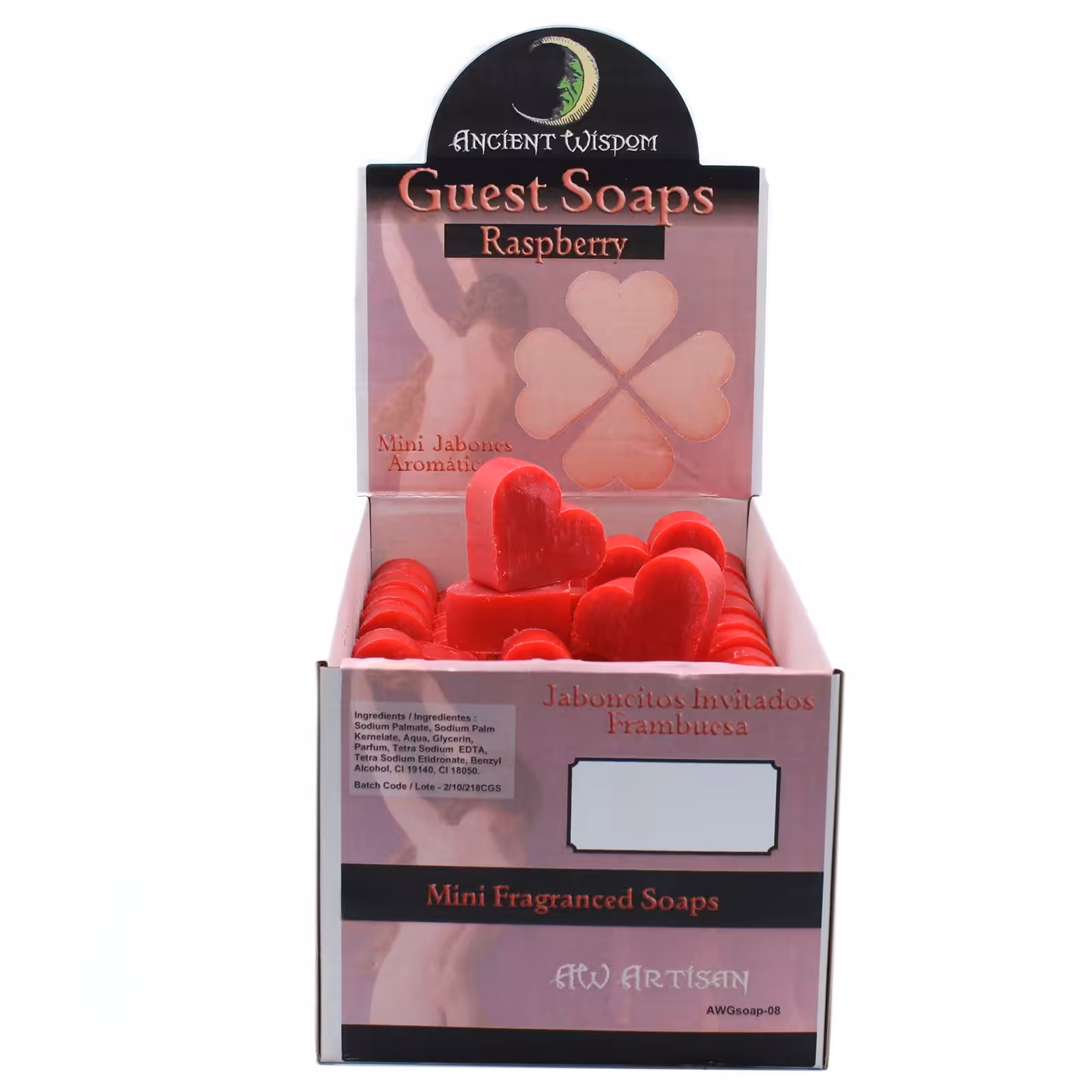 Heart Guest Soap – Raspberry | www.artisan-gifts.co.uk 4 Heart Guest Soap – Raspberry | www.artisan-gifts.co.uk 3