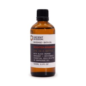 Heighten Awareness Massage Oil – 100ml | www.artisan-gifts.co.uk 1