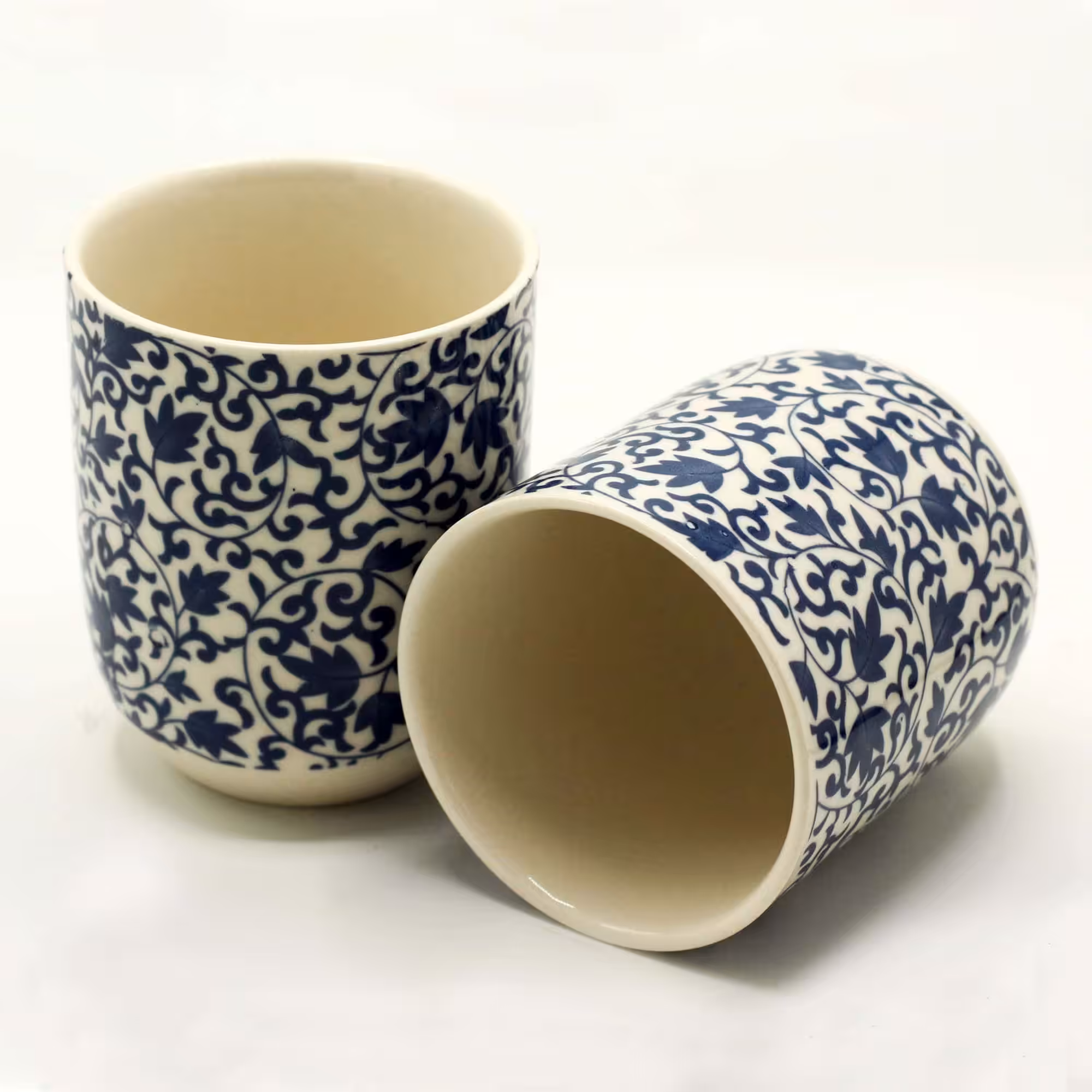 Herbal Tea Cups – Blue Pattern | www.artisan-gifts.co.uk 3 Herbal Tea Cups – Blue Pattern | www.artisan-gifts.co.uk 2