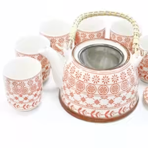 Herbal Teapot Set – Amber | www.artisan-gifts.co.uk 1
